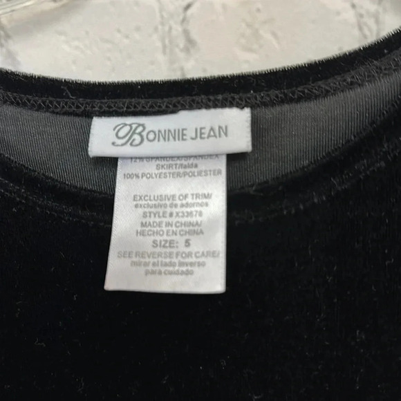 Bonnie Jean Girls holiday dress size 5 - Picture 3 of 5